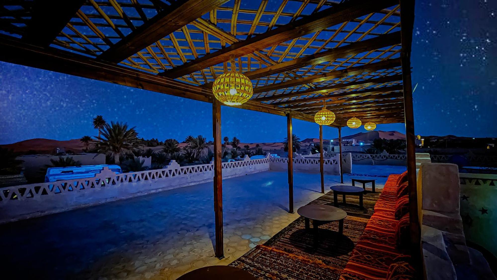 Hotel Les Roches Merzouga Exterior foto